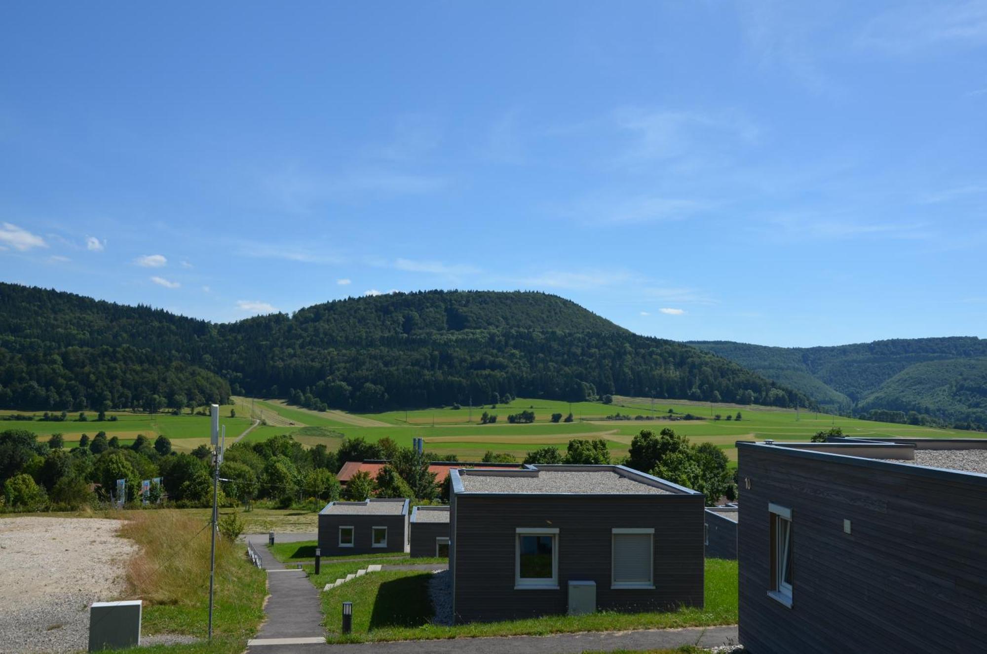 Bungalows Am Sonnencamping Albstadt - Oberhalb Badkap Exterior foto