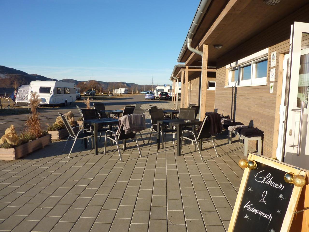 Bungalows Am Sonnencamping Albstadt - Oberhalb Badkap Exterior foto